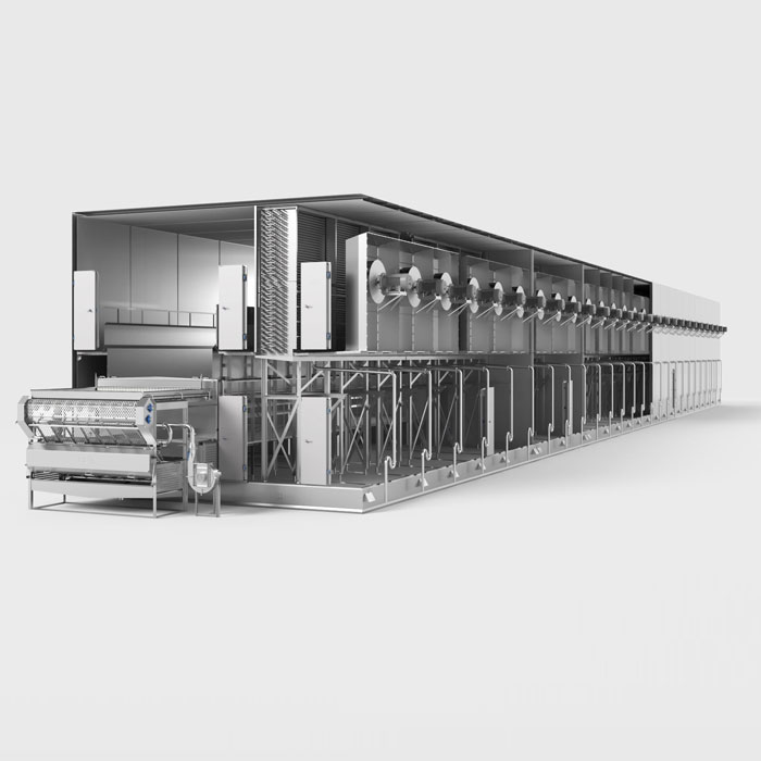 Blast Freezing Tunnel