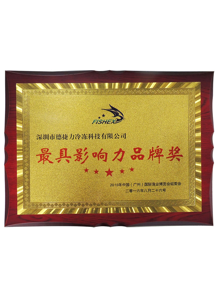 最具影响力品牌奖