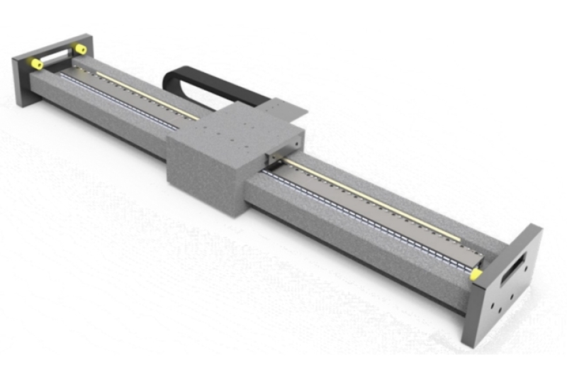 大行程高刚性气浮直线电机平台img