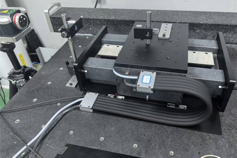 气浮导轨直线电机位移台项目