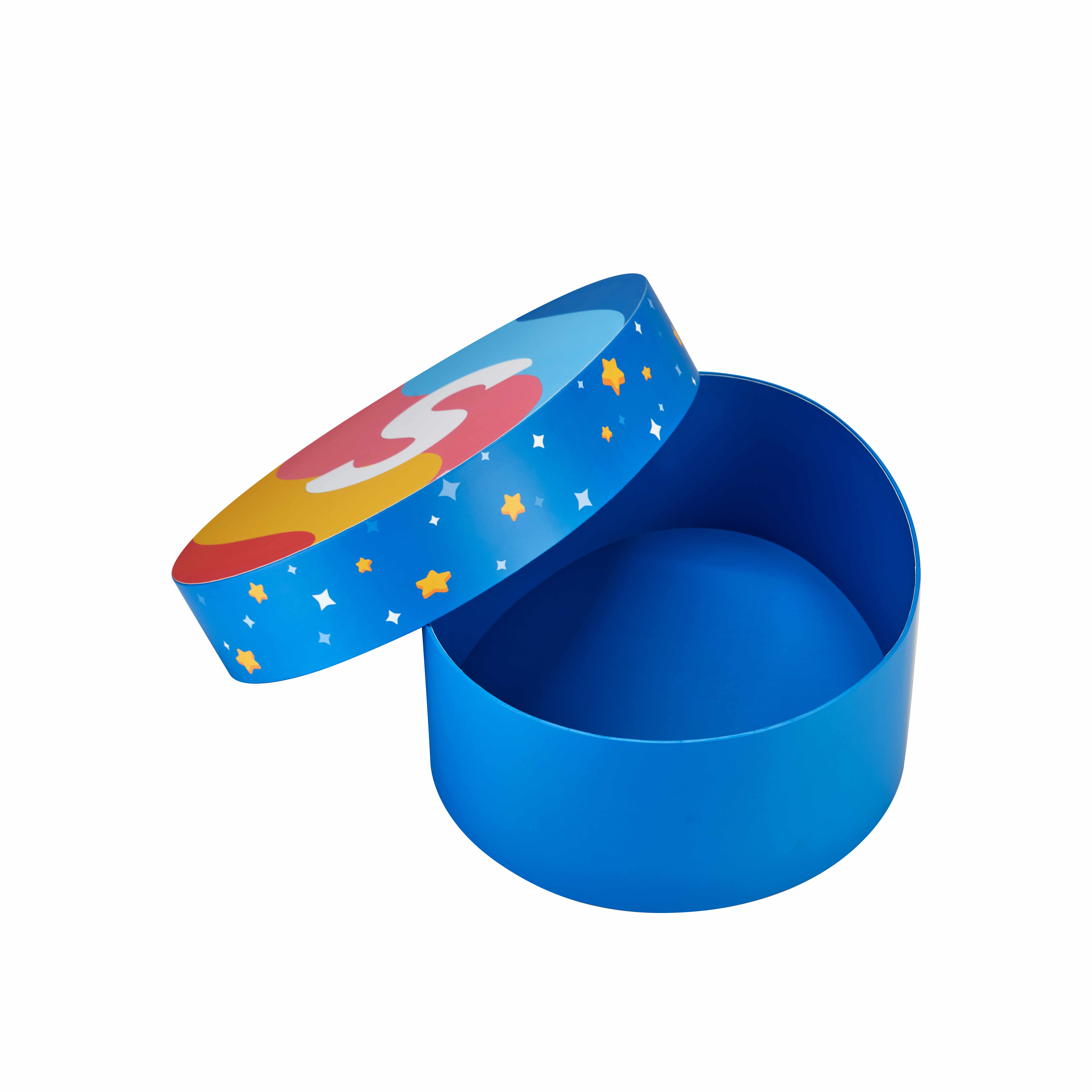 Colorful Egg-Shaped Rigid Lid and Base Box for Premium Gift Packaging
