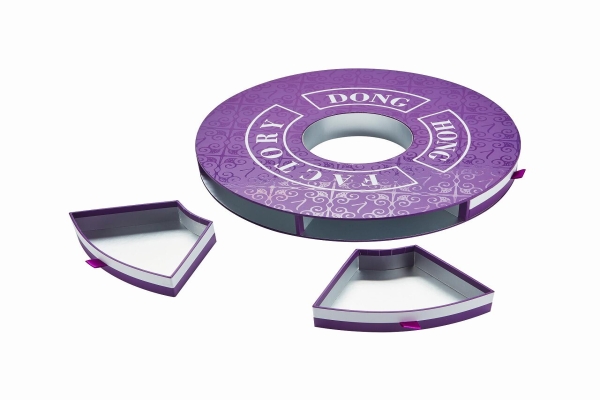 Luxury Ring-Shaped Chocolate Box | Rotating Drawer | Food-Grade