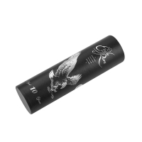 Premium Cardboard Tubes for Packaging with Foil Stamping and Texture Paper