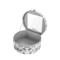 Wholesale Custom Printing Paper Cardboard Suitcase Storage Box With Metal Handles