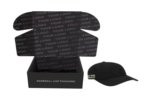 Premium Baseball Fitted Cap Packaging Box for Brand Presentation and Protection