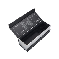Foil Stamping Rigid Wine Whisky Packaging Box