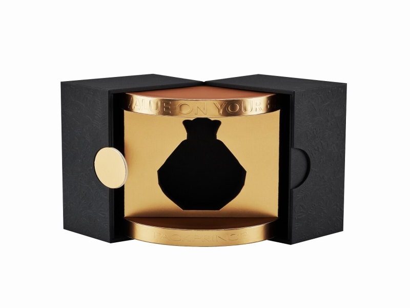 Custom Double Door Open Box with LED Light – Elevating Perfume Packaging for Luxury Brands