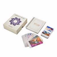 Lid and Base Box for Paper Cards — Custom Rigid Box with Embossed Logo 