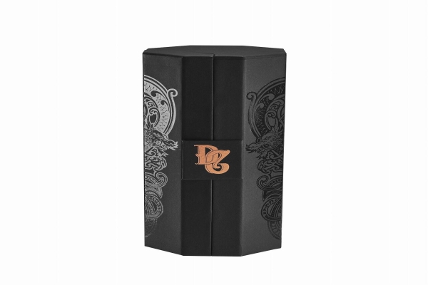 Customize Design Luxury Octagonal Double-Door Wine Box