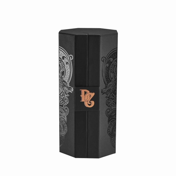 Customize Design Luxury Octagonal Double-Door Wine Box