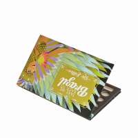 Custom Printing Your Brand Logo Blank Empty Eyeshadow Magnetic Makeup Palette Packaging