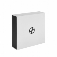 Custom Logo Flip Top Rigid Cardboard Magnetic Box Skincare Set Packaging For Makeup Product