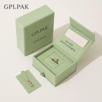 Luxura Flip-Top Magnetic Jewelry Box — Premium B2B Packaging Solution