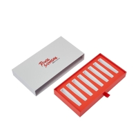 Custom premium drawer sliding cosmetic rigid paper box for Sheep Placenta Serum