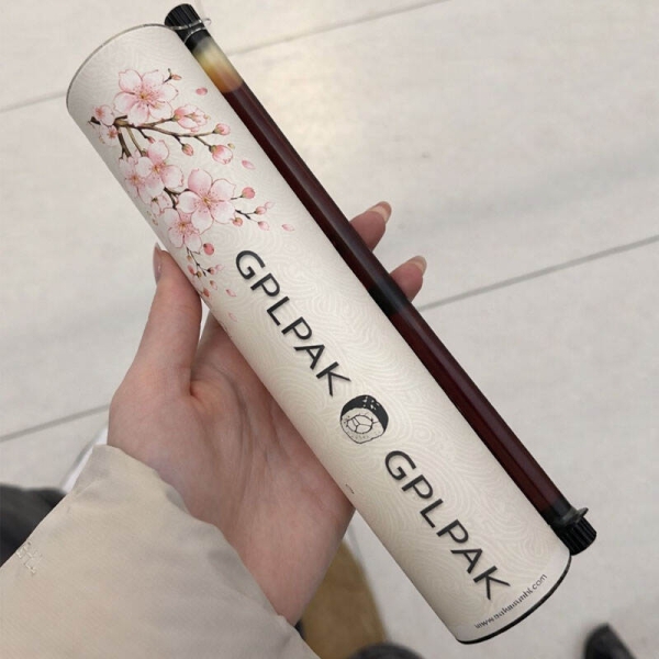 Direct Factory Paper Tube Sushi Cylinder Push pop Up Roll Packaging Pushpop Verpackung Sushi Boxes