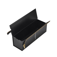Scodix Zipper Wine Whisky Paper Packaging Box 