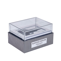 Custom Luxury Rigid Lid and Base Box for Perfume with Acrylic Cover