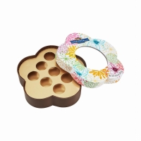 Premium Floral Chocolate Tin | Custom Logo | FDA Approved