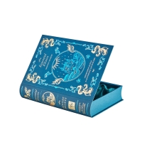 Book Shaped Luxury Cosmetic Packaging Box