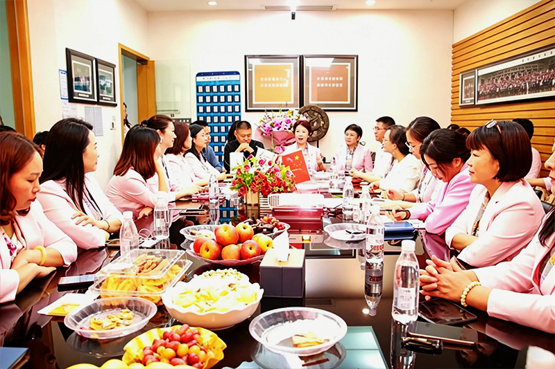 Dongguan Chang'an Women Entrepreneurs' Federation Visits Guanhui